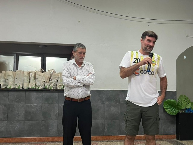 Mariano Moreno cerr el ao con una cena ntima